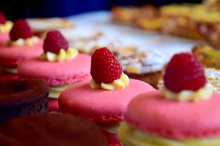 Cupcakes With Red Berries photo