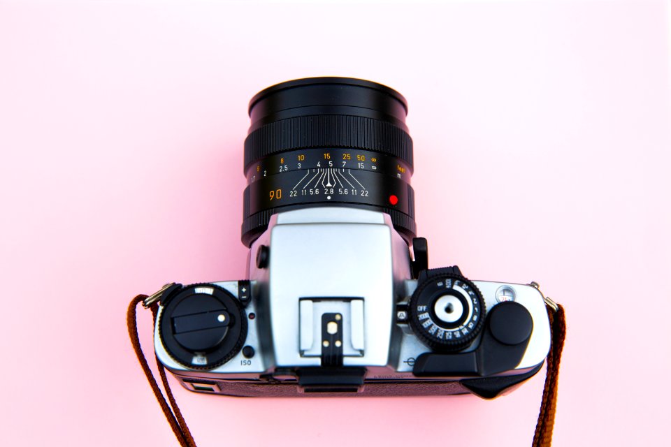 Gray And Black Dslr Camera