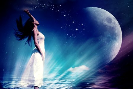 Nature Sky Moon Atmosphere