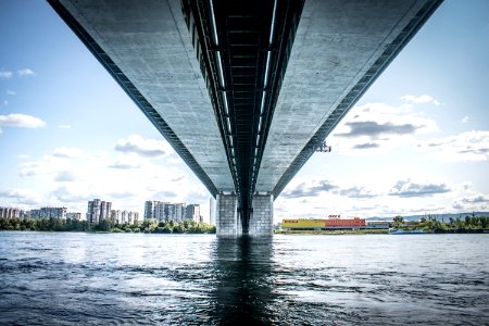 Bridge Water Sky Fixed Link