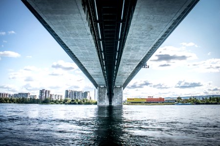 Bridge Water Sky Fixed Link photo