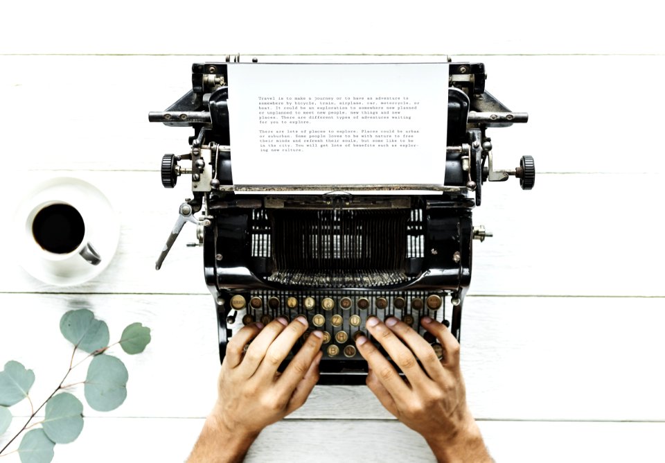 Typewriter Office Supplies Office Equipment Product Design
