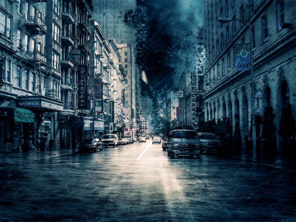 Cityscape Metropolis Urban Area City