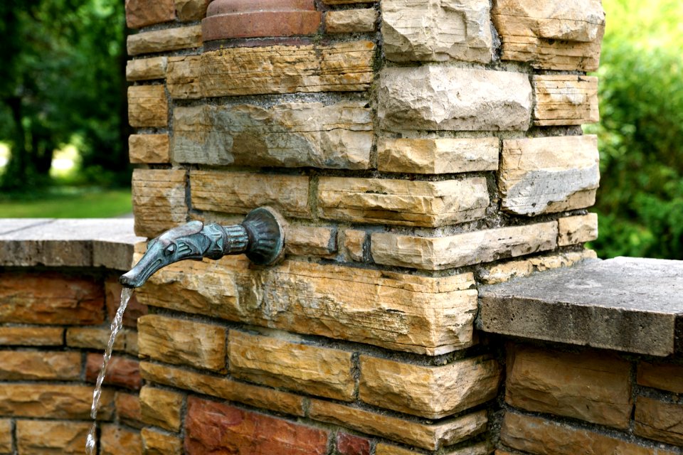 Wall Stone Wall Outdoor Structure Grass
