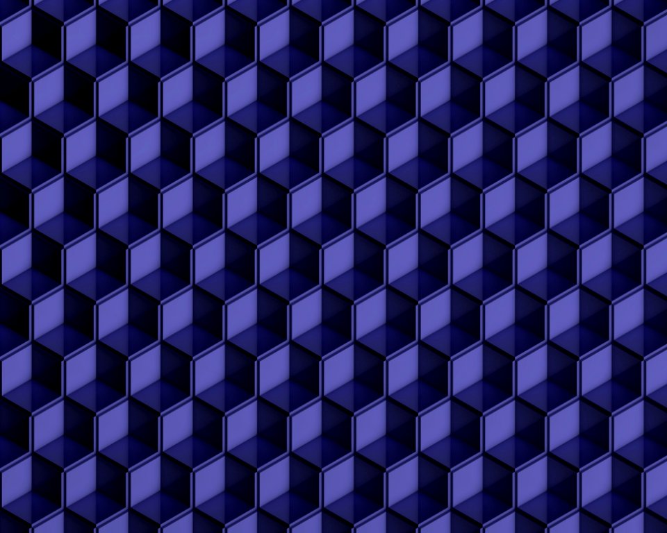 Purple Pattern Symmetry Design