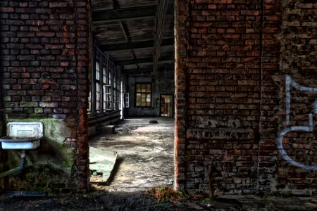 Wall Urban Area Brick Window photo