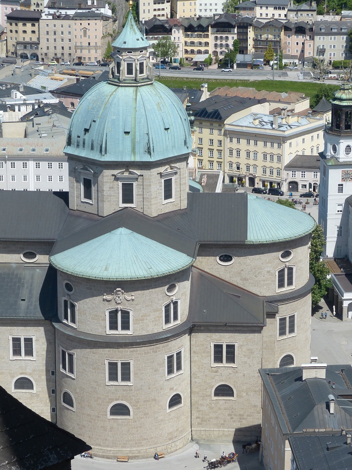 Roman catholic church dome