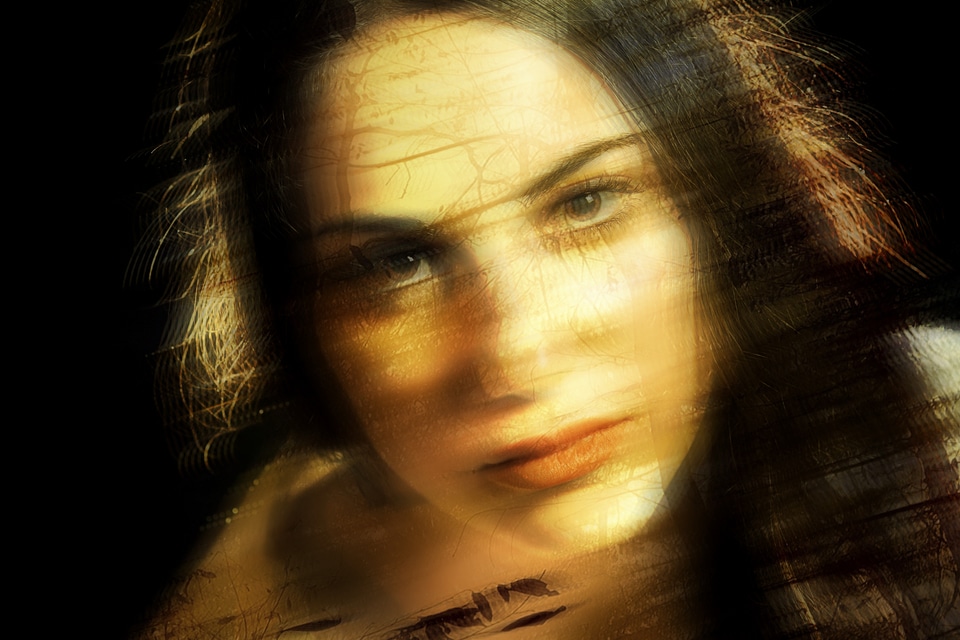 Woman female portrait