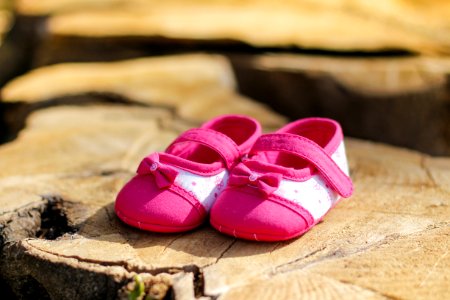 Babys Pink Flats