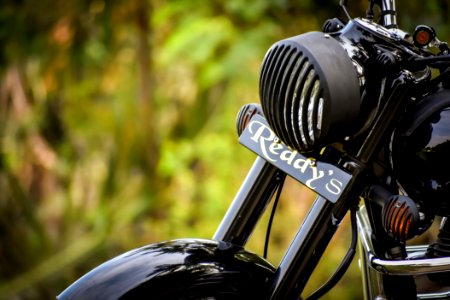 Black Motorcycle