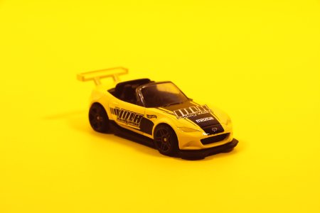 Yellow And Black Toy Car Model photo