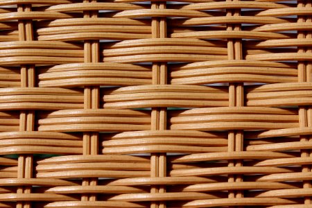 Wood Material Wicker Pattern photo