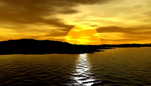 Sky Horizon Afterglow Sunset