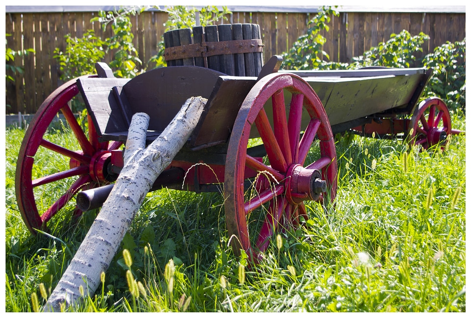 Wagon loaded support