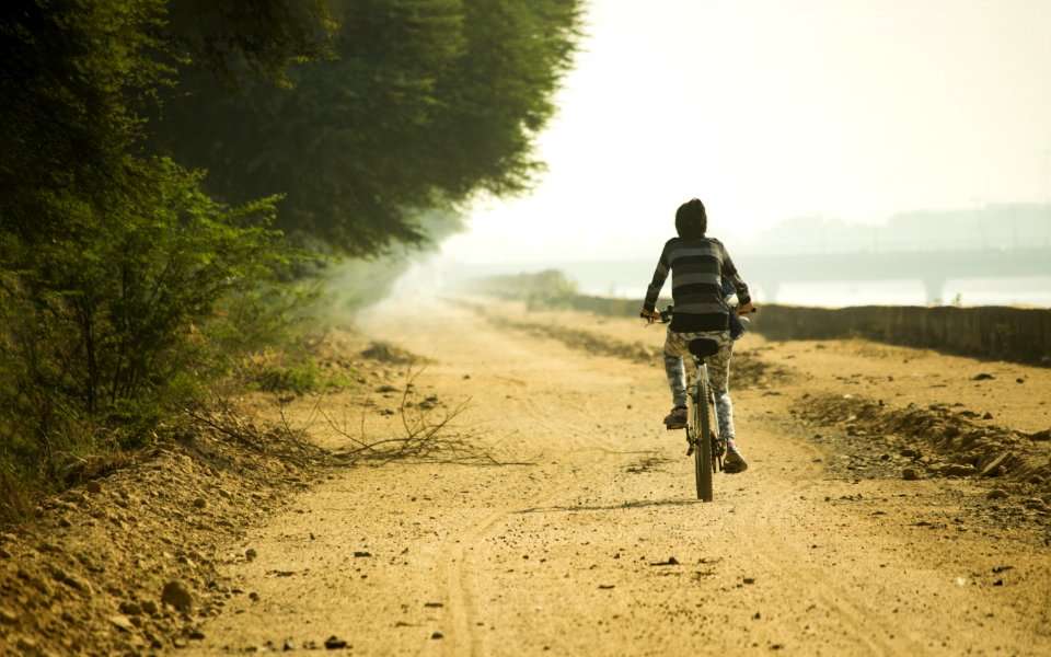 Cycling Path Road Soil