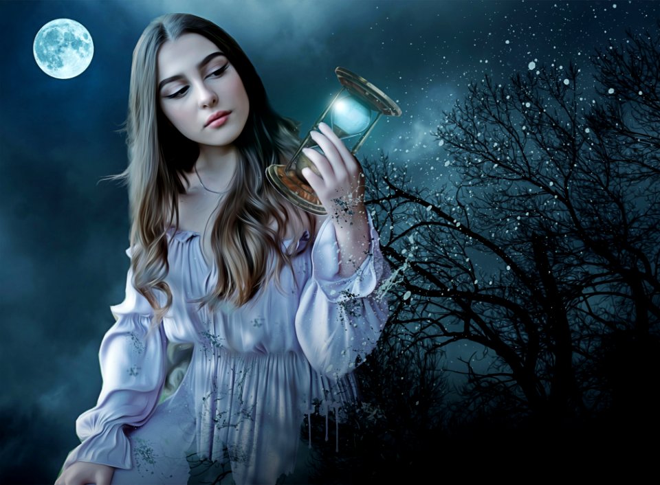 Darkness Cg Artwork Lady Girl
