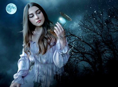 Darkness Cg Artwork Lady Girl