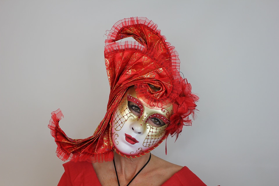 Mask decoration headdress