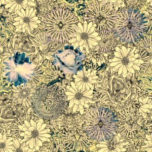 Pattern Flora Design Textile