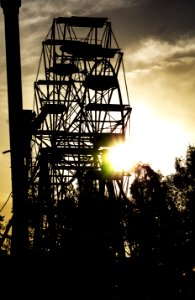 Silhouette Of Ferris Wheel During Dusk