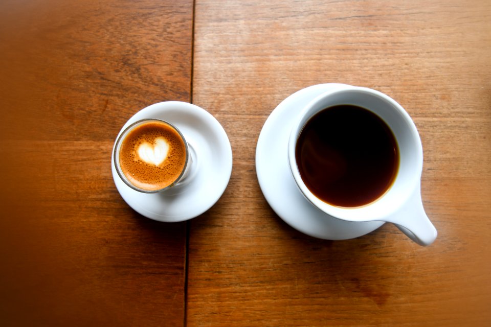 White Ceramic Mug With Coffee photo