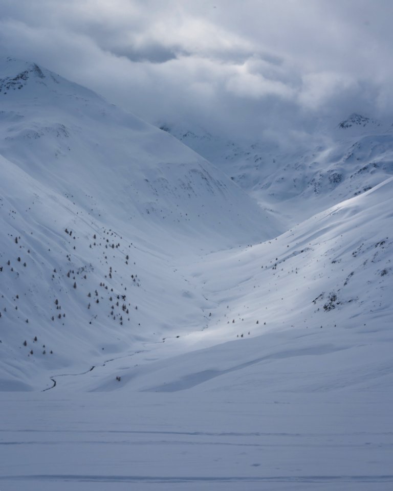 Mountains Covered In Snow