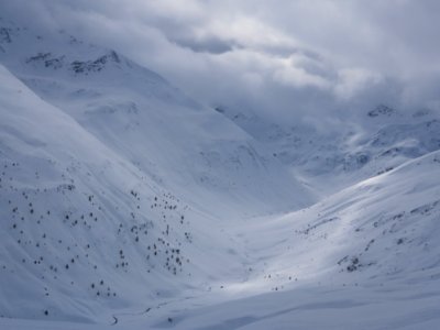 Snow Capped Mountain photo