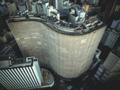 Aerial Photograph Of High-rise Buildings