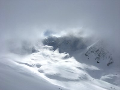 Snow Covered Mountain photo
