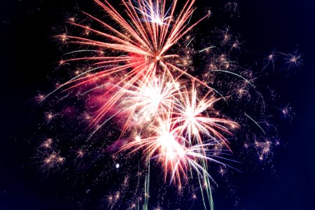 Low-angle Photo Of Fireworks