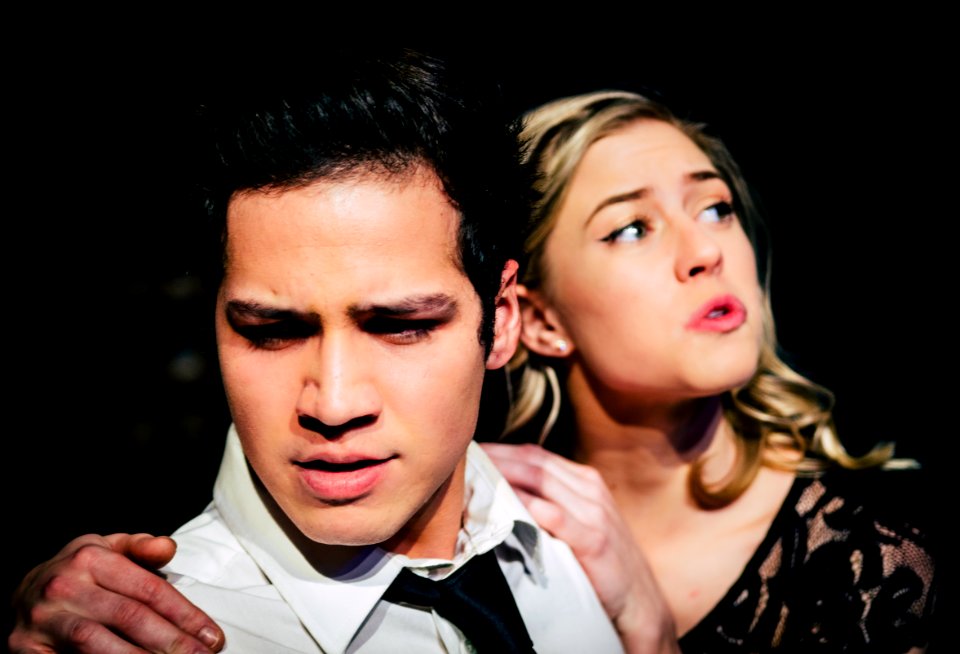 Man And Woman Posing