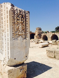 Masonry sculpture roman photo