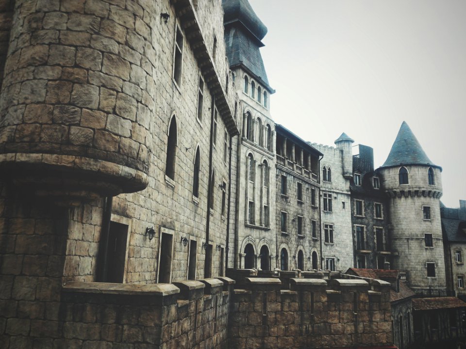 Photo Of Abandoned Concrete Castle