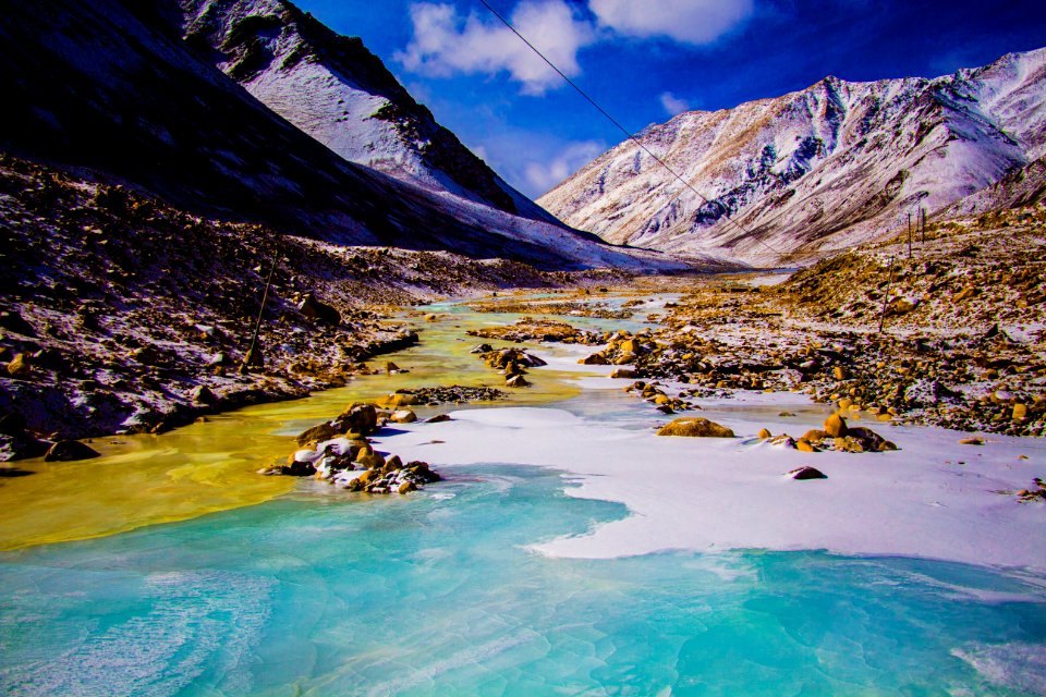 Scenic View Of The Mountains