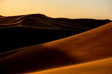 Closeup Photo Of Desert Sands photo