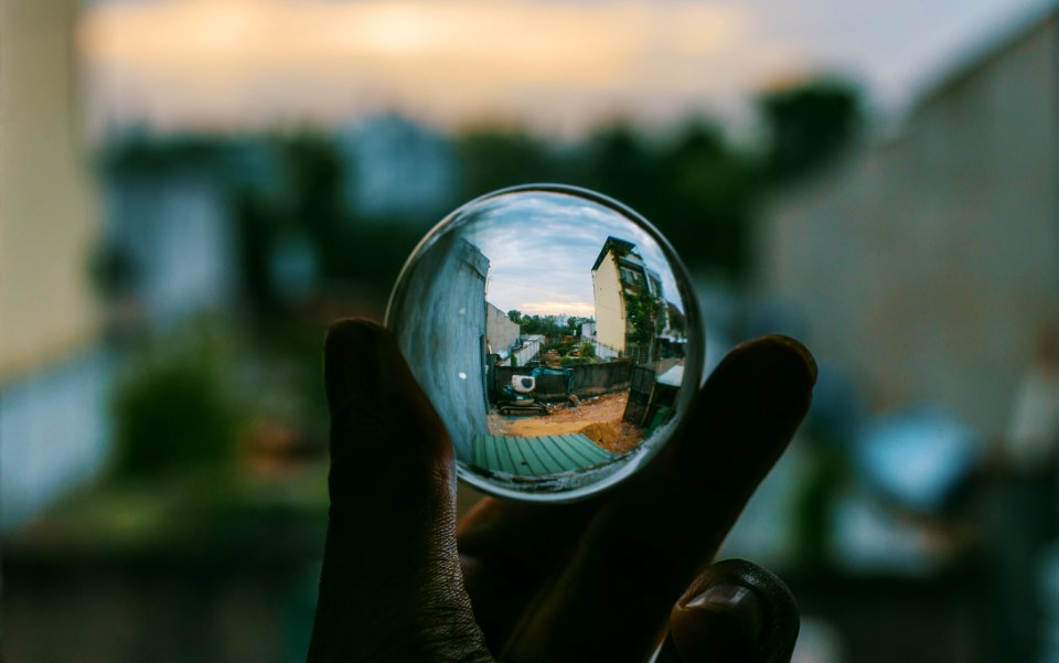 Clear Sphere Crystal