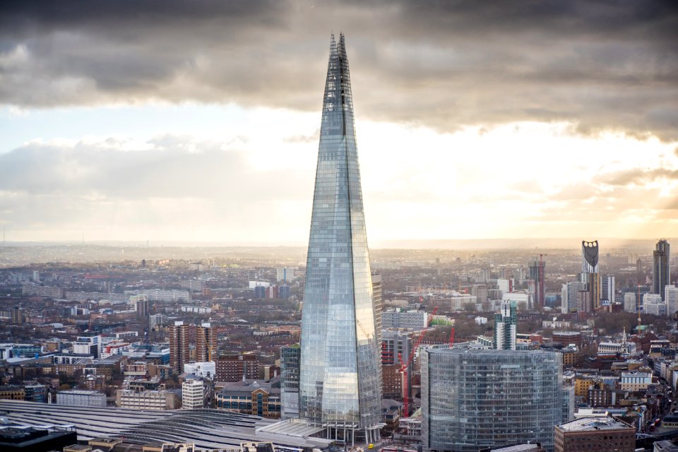 Aerial Photography Of State Of The Art Architectural High-rise Building