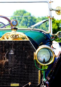 Close-Up Photography Of Classic Car photo