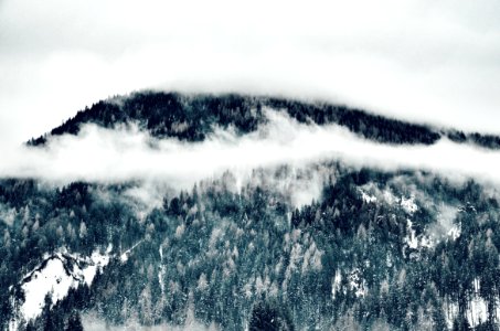 Mountains Covered With Clouds