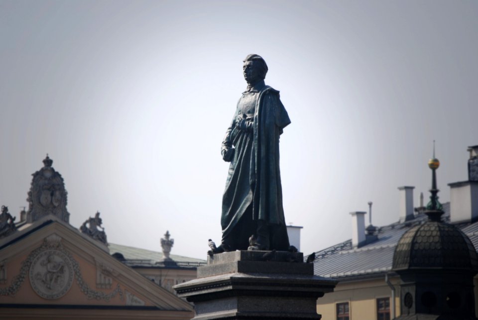 Woman In Dress Statue