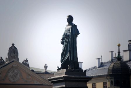 Woman In Dress Statue