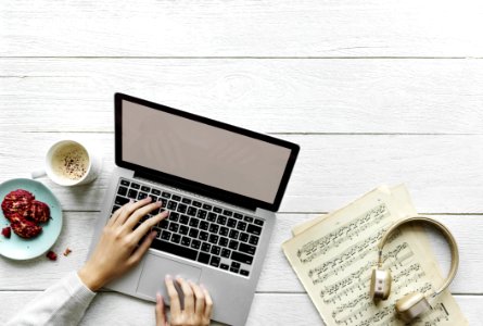 Person Using Macbook Pro