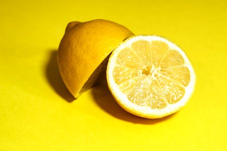 Close-Up Photography Of Sliced Lemon photo
