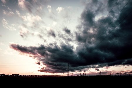 Dark Cloudy Sky photo