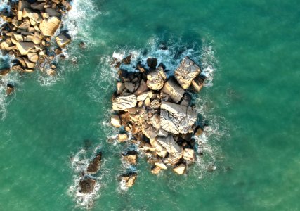 Gray Coastal Rocks