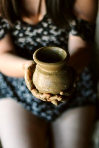 Brown Clay Pot photo