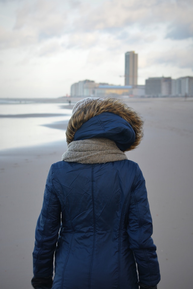 Woman jacket people