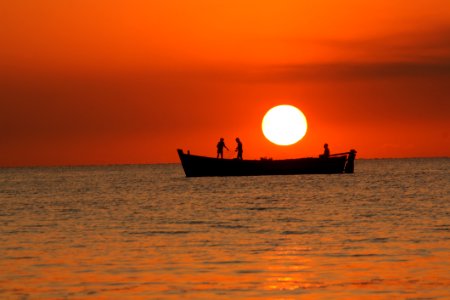 Horizon Sunset Calm Sunrise