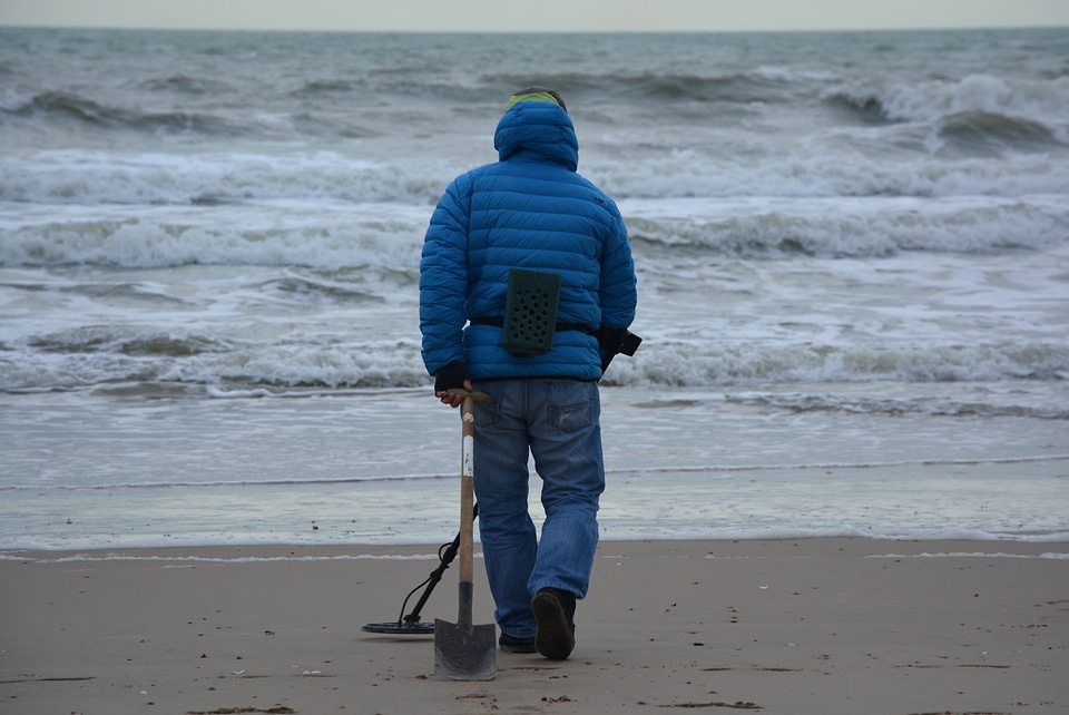 Sea beach winter clothing