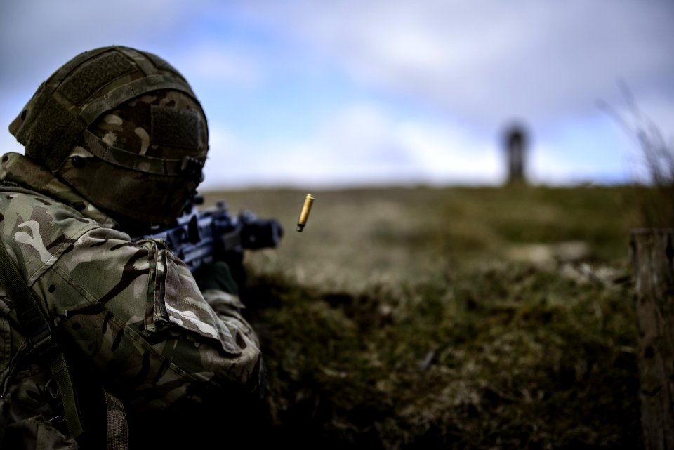 Selective Photography Of Sniper